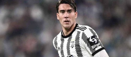 Dusan Vlahovic, giocatore della Juve.