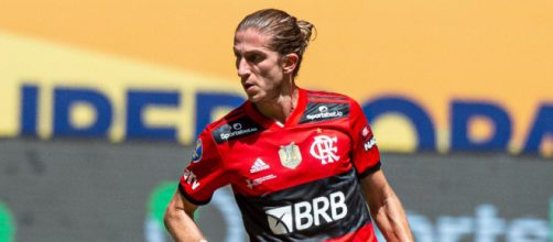 Lateral Filipe Luis deve encerrar a carreira em 2023 (Alexandre Vidal/Flamengo)