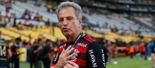 Rodolfo Landim, presidente do Flamengo (Gilvan de Souza/Flamengo)