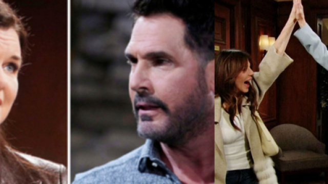 Beautiful, trame Usa: Bill fuori controllo per Katie, Brooke e Taylor uniranno le forze.