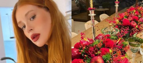 Marina Ruy Barbosa é criticada após ceia de Natal antecipada luxuosa (imagem reprodução Blasting News)