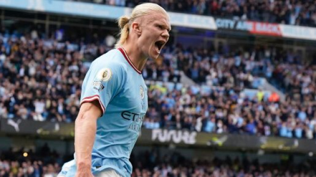 Haaland sait que sa rivalité avec Mbappé sera suivie avec attention. (crédit Twitter)