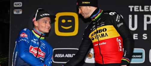 Ciclocross, Mathieu Van der Poel e Wout van Aert sul podio a Zolder.