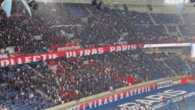 Un nouveau chant en l’honneur de Kylian Mbappé a fait son apparition contre Strasbourg (capture YouTube)