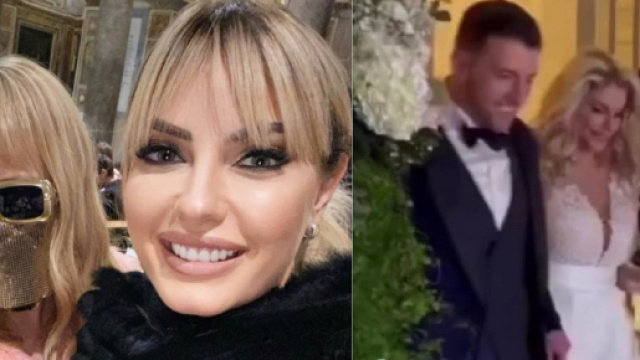 Da sinistra Miss Keta e Manila Nazzaro e l'arrivo di Alessandro Rossi e Francesca Cipriani.