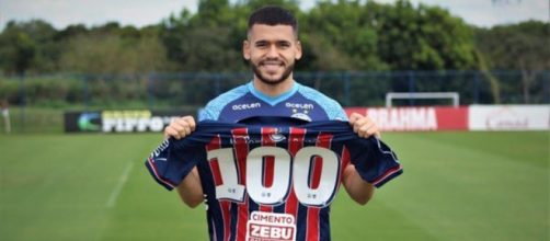 Jogador atuou 31 vezes com a camisa do Bahia neste ano (Divulgação/EC Bahia)