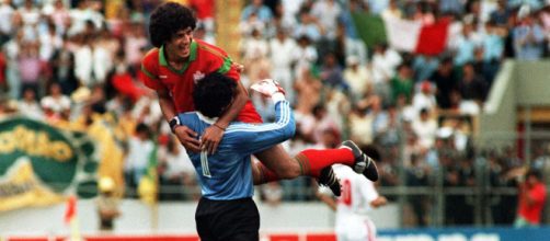 Mondiali messicani del 1986, il Marocco è la prima nazionale africana a passare la fase a gironi.