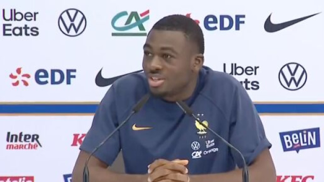 Fofana confiant sur le fait que Mbappé puisse faire mal aux Anglais et à Walker. (crédit Twitter)