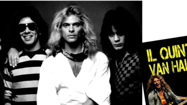 'Il quinto Van Halen', cover del libro di Mimmo Parisi