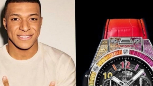 La montre à 70.000 dollars de Kylian Mbappé fait le buzz - Source : capture d'écran, Youtube