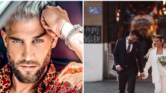 Carla et Kevin Guedj très émus à Courchevel. Paga était présent et s'est exprimé - Source : montage, Instagram