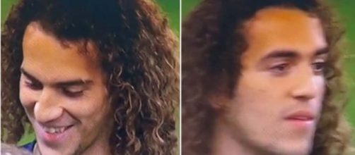 Mattéo Guendouzi immortalise le moment où il est insulté par les supporters niçois Source : Capture Twitter