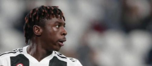 Moise Kean, giocatore della Juventus.