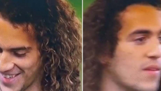 Mattéo Guendouzi immortalise le moment où il est insulté par les supporters niçois Source : Capture Twitter