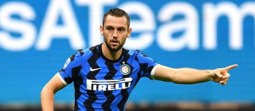 Stefan De Vrij, difensore dell'Inter.