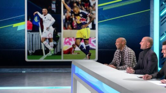 Thierry Henry sur le plateau de Prime Video au sujet de la célébration de Mbappé contre Rennes - Source : capture d’écran Prime Video