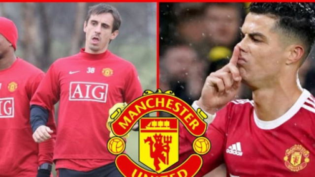 Une taupe du vestiaire fait fuiter des infos à Manchester United, G.Neville l'a démasquée (captures YouTube)