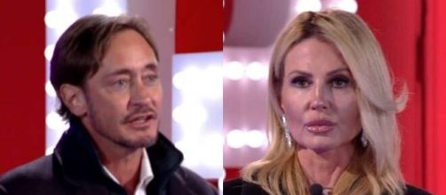 GFVip, l'ex di Caldonazzo chiede un confronto, Nathaly sbotta: 'Sei un pagliaccio'.