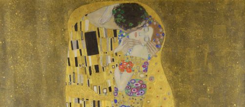Gustav Klimt's "The Kiss" (Image source: Google Art Project/Wikimedia Commons)