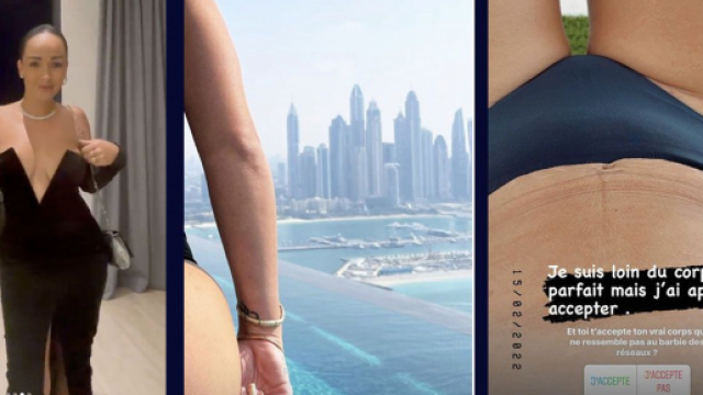 Jazz pose tr&egrave;s d&eacute;nud&eacute;e sur instagram