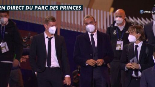 L'arrivée de Keylor Navas avec les joueurs madrilènes agace les fans (capture YouTube)