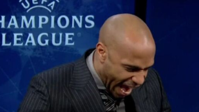 La r&eacute;action de Thierry Henry sur le but de Kylian Mbapp&eacute; (capture YouTube)