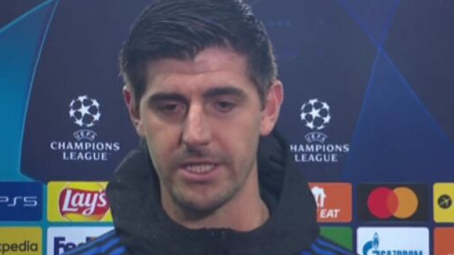 Thibaut Courtois affiche encore son 'seum' après la défaite contre le PSG (capture Youtube)
