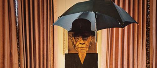 Marisol Escobar’s "Magritte II" (Image source: Philbrook Museum of Art)