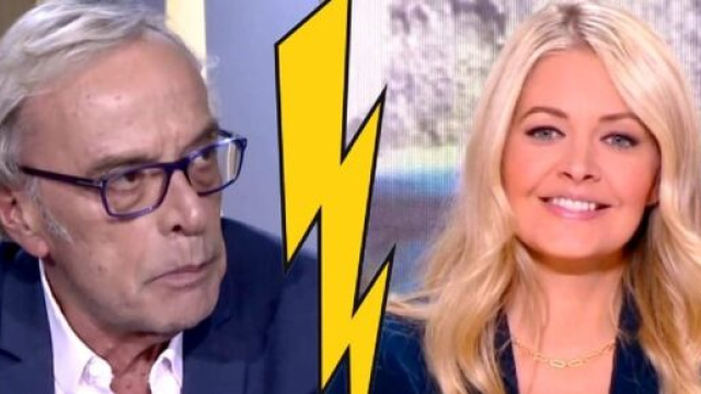 Carine Galli surnomme Dominique Grimault 'renard empaillé', il se vexe en direct (capture YouTube)