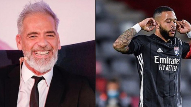 Barth Ruzza pas fan d'un retour de Memphis à l'OL. (crédit Twitter)