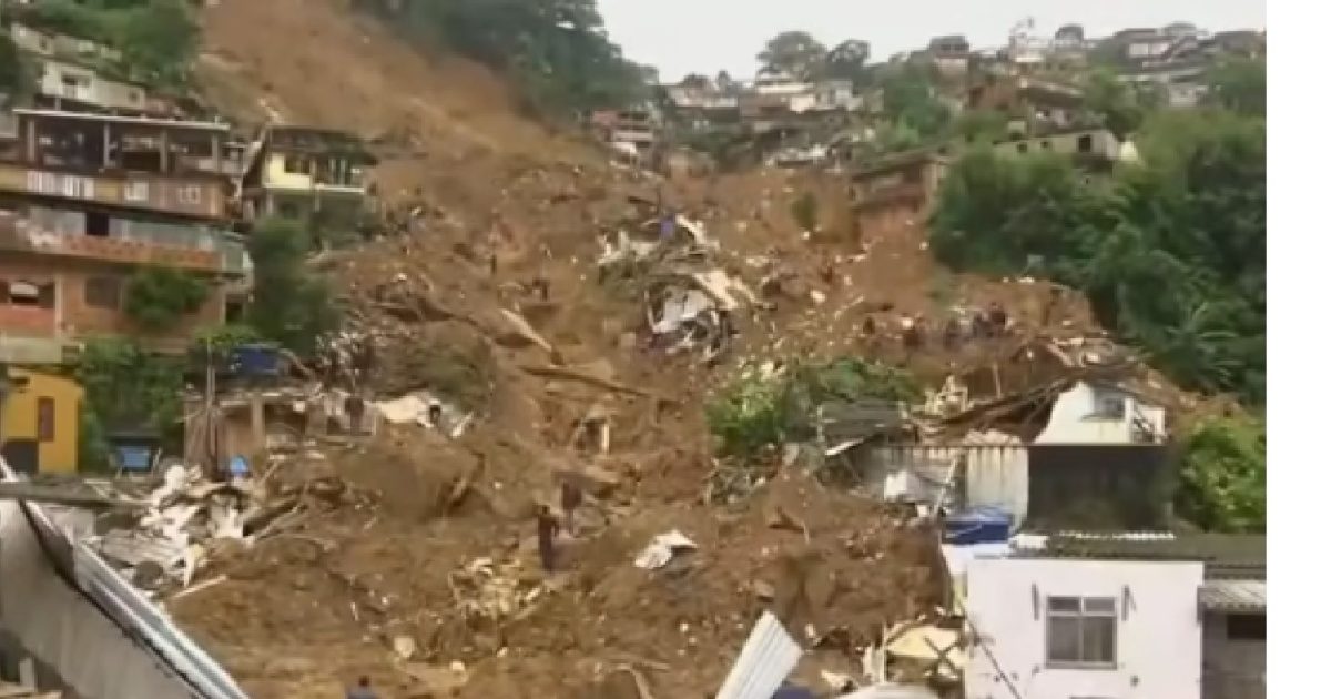 Rio de Janeiro: landslides from a once-a-century rainfall kills more ...