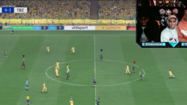 Hakimi et Mbappé présents sur FIFA 22. (crédit Twitter)