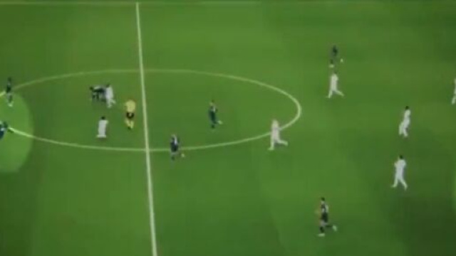 Danilo en colère contre Leo Messi contre le Real Madrid. (crédit Twitter)