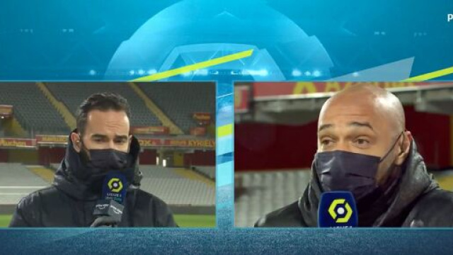 Thierry Henry ne croit pas que Milik fasse partie des meilleurs attaquants du monde. (crédit capture Prime Video)