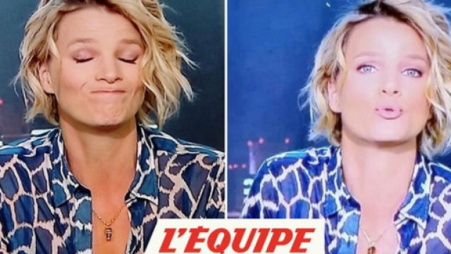 'Une belle paire de loches' France Pierron et son lapsus enflamme Twitter (captures YouTube)