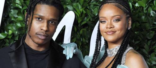 Rihanna assume sa grossesse avec ASAP Rocky - Source : capture d’écran, Twitter