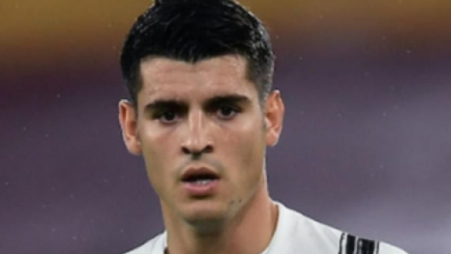 Alvaro Morata, giocatore della Juventus.