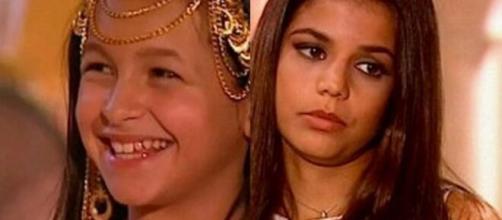 Khadija e Ranya em 'O Clone' (Fotomontagem/Reprodução/TV Globo)
