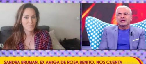 Sandra Bruman dijo que Rosa Benito estuvo con un hombre joven para darle celos a Amador Mohedano (Captura de pantalla de Telecinco)