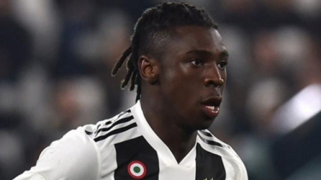 Moise Kean, punta della Juventus.