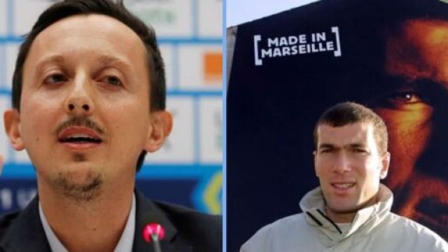 OM : 'Tout Marseille doit en être fier', Longoria drague Zidane et Macron (captures YouTube)