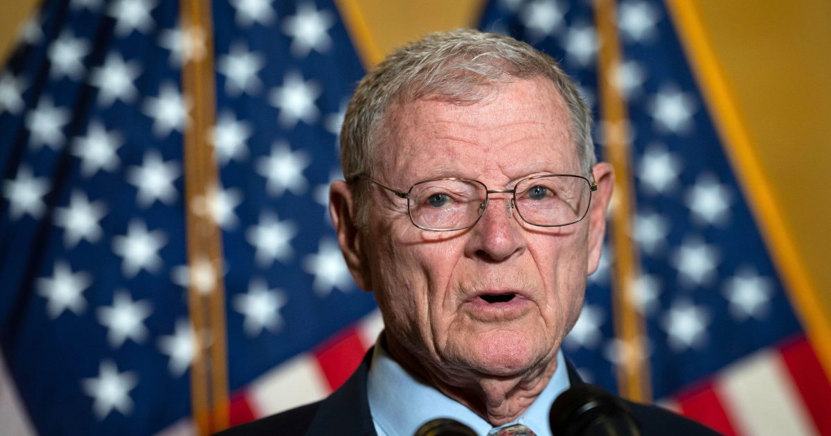 Oklahoma U.S. Senator Jim Inhofe Expected To Resign