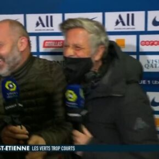 Laurent Paganelli complimente trop Pascal Dupraz et provoque un fou rire (capture Canal+)
