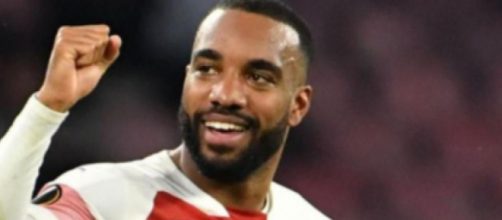 Alexandre Lacazette, giocatore francese.