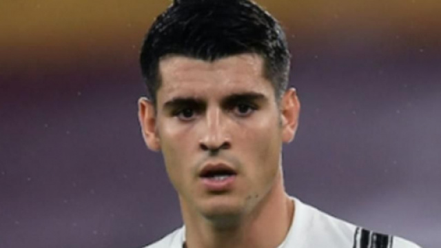 Alvaro Morata, giocatore della Juventus.