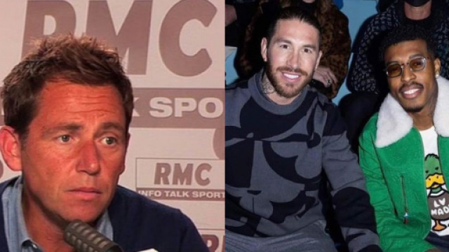 Daniel Riolo croit en des tensions internes entre Presnel Kimpembe et Sergio Ramos. (cr&eacute;dit Twitter)