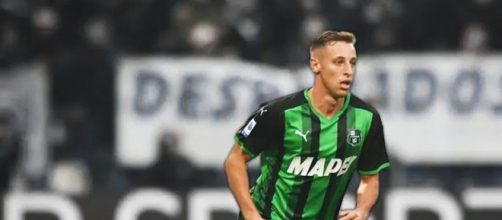 Davide Frattesi, centrocampista del Sassuolo.