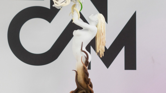 'Natura' di Anna Gerasi, la scultura in cioccolato creata secondo la filosofia del contest 'tomorrow tastes look like feels'