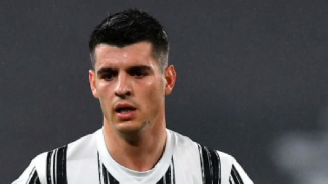 Alvaro Morata, giocatore della Juventus.