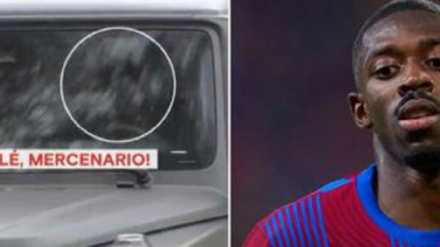 De retour à l'entraînement, Dembélé se fait copieusement insulter à son arrivée - Source : capture d'écran, Youtube
